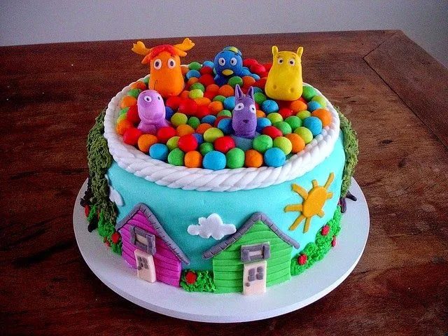 Tortas Decoradas de los Backyardigans : Fiestas Infantiles Decoracion Tortas Decoradas de los Backyardigans : Fiestas Infantiles Decoracion