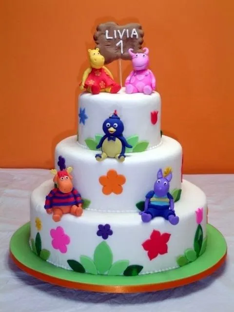 Tortas Decoradas de los Backyardigans : Fiestas Infantiles Decoracion Tortas Decoradas de los Backyardigans : Fiestas Infantiles Decoracion