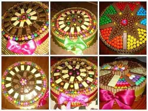 Tortas decoradas | Candy cake - torta con golosinas | Pinterest