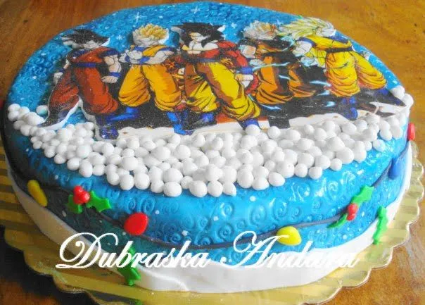 Tortas decoradas con Dragon Ball Z - Imagui