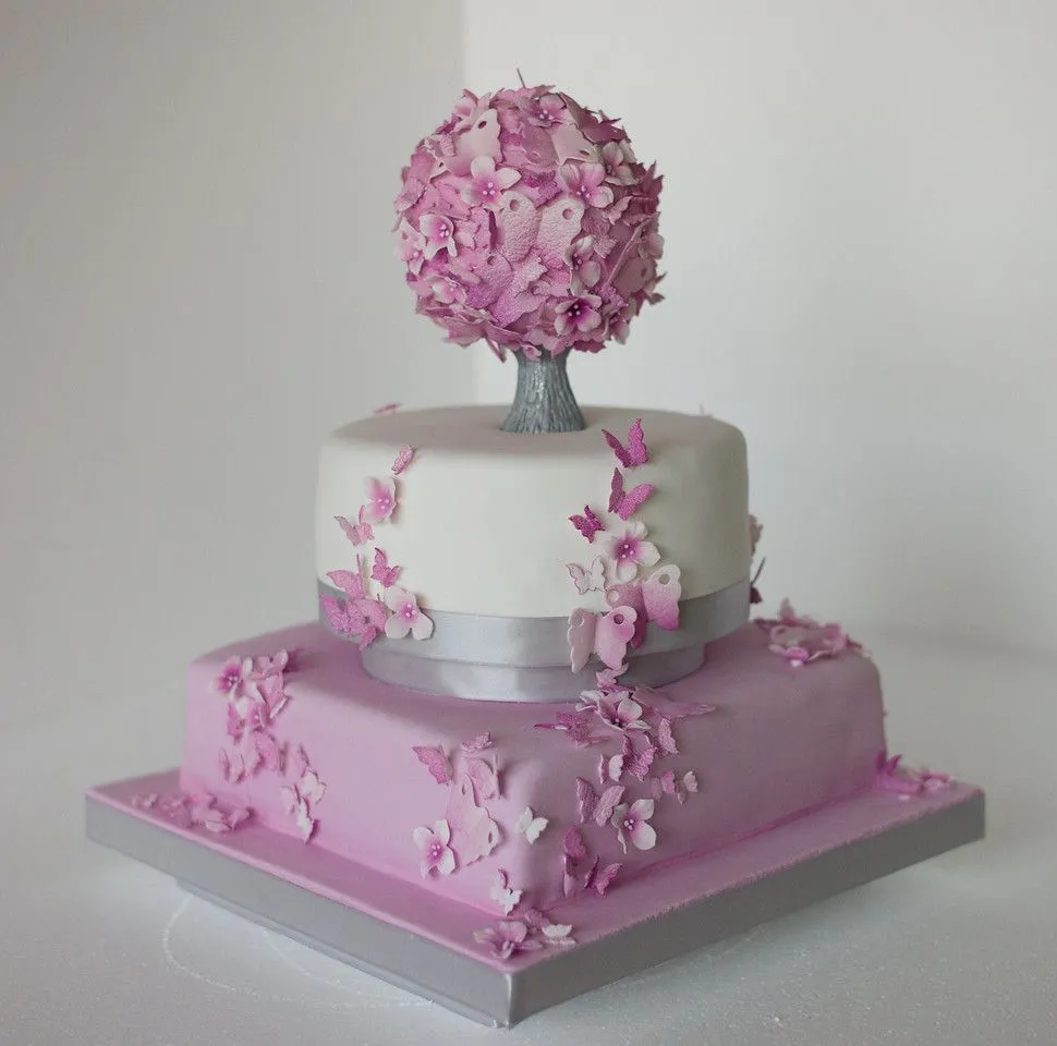 Tortas decoradas mariposa - Imagui