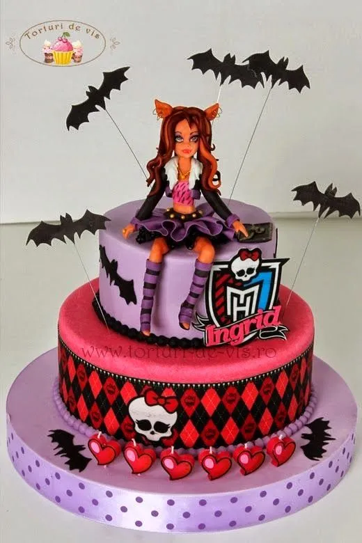 Tortas Decoradas de Monster High : Fiestas Infantiles Decoracion