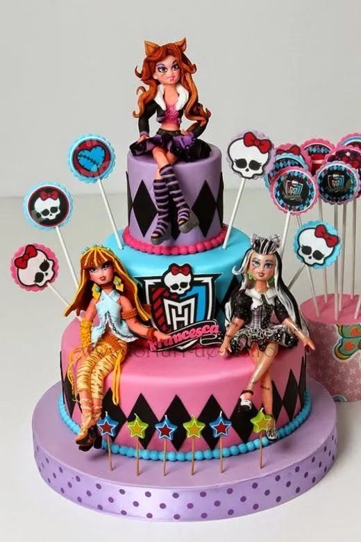 Tortas Decoradas de Monster High : Fiestas Infantiles Decoracion