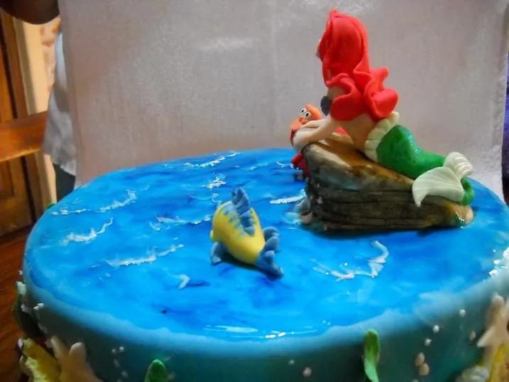 Tortas decoradas con la sirenita Ariel - Imagui