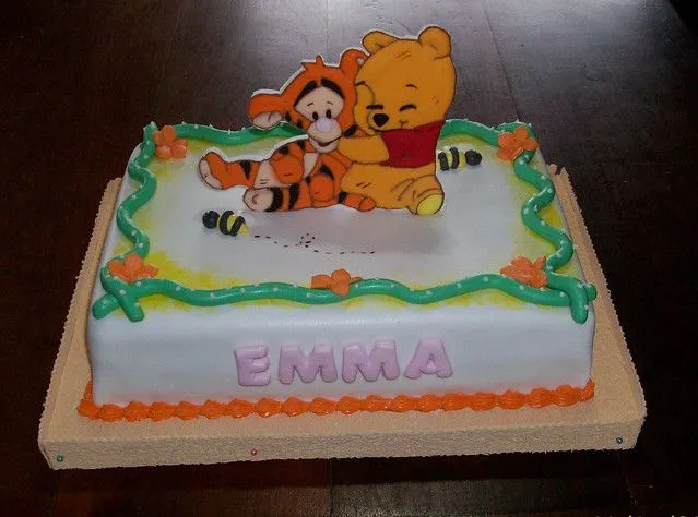 Pasteles de Winnie Pooh de bebé - Imagui