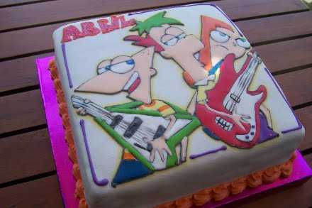 Tortas al estilo Phineas y Ferb | Fiesta101 Tortas al estilo Phineas y Ferb | Fiesta101