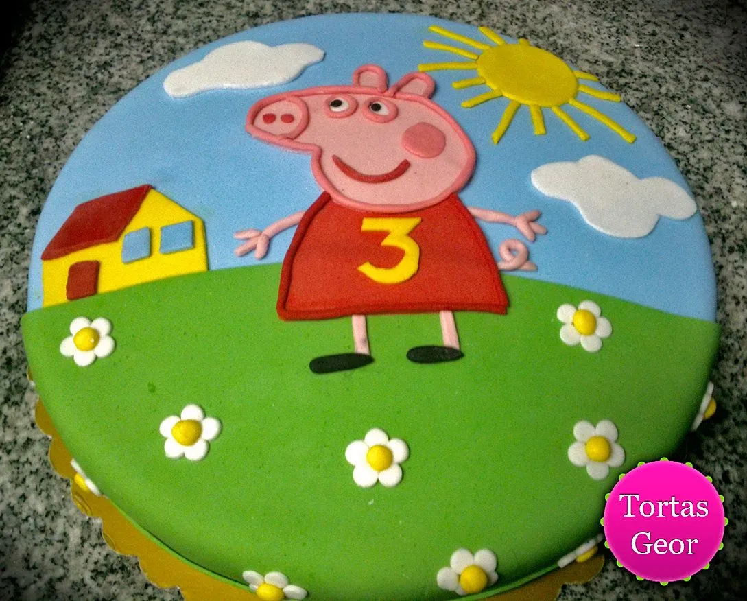 Tortas Geor | Torta de Cumpleaños Pepa