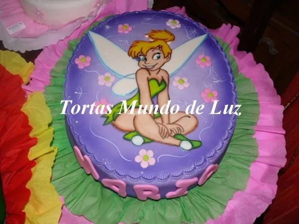 Tortas infantiles tinkerbell - Imagui
