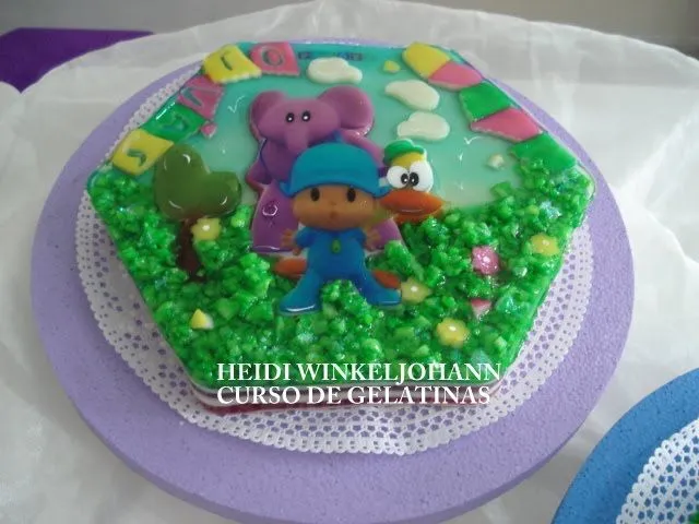 TORTAS INFANTILES Y GELATINAS DECORADAS DE HEIDI WINKELJOHANN: 08/