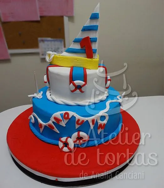 Tortas infantiles marineras - Imagui
