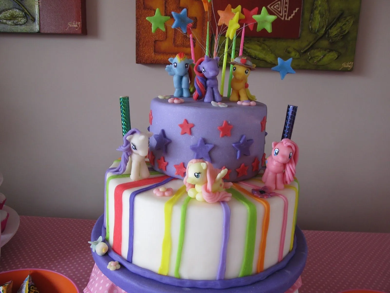 Tortas infantiles my little pony - Imagui