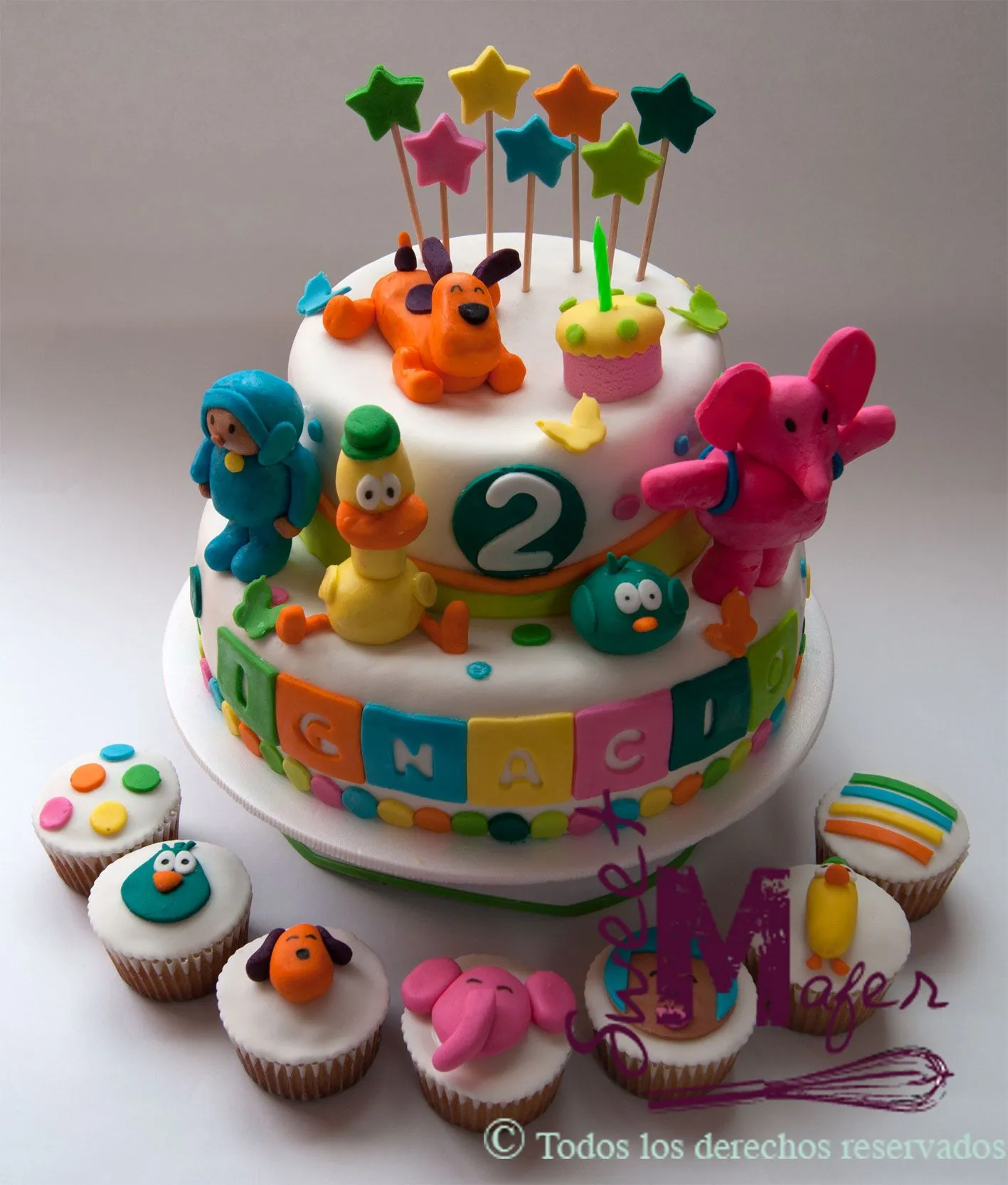 Tortas infantiles de pocoyo - Imagui