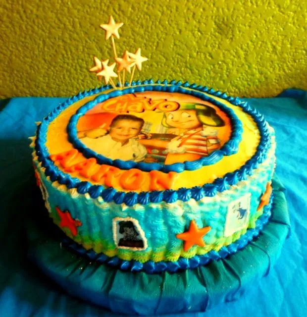 Tortas lisbesita: TORTA DEL CHAVO EN NEVADO Tortas lisbesita: TORTA DEL CHAVO EN NEVADO