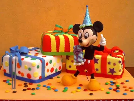 Tortas de fiesta de Mickey bebé - Imagui