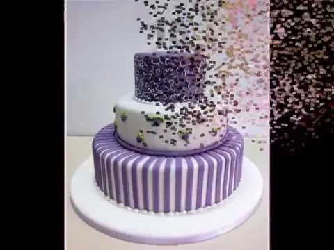 TORTAS MODERNAS PARA FIESTAS DE 15 AÑOS - YouTube