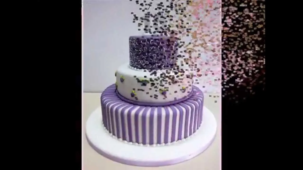 TORTAS MODERNAS PARA FIESTAS DE 15 AÑOS - YouTube