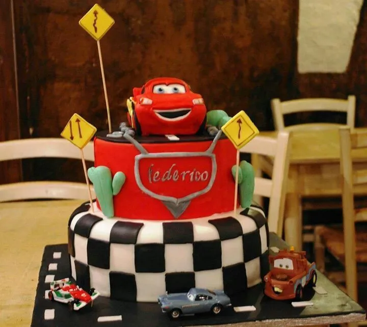 Tortas on Pinterest | Mcqueen, Car Cakes and Cars