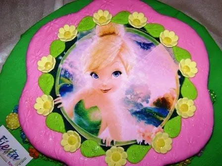 Tortas y Pasteles Bianca: Pastel Torta de Campanita Tinkerbell Tortas y Pasteles Bianca: Pastel Torta de Campanita Tinkerbell