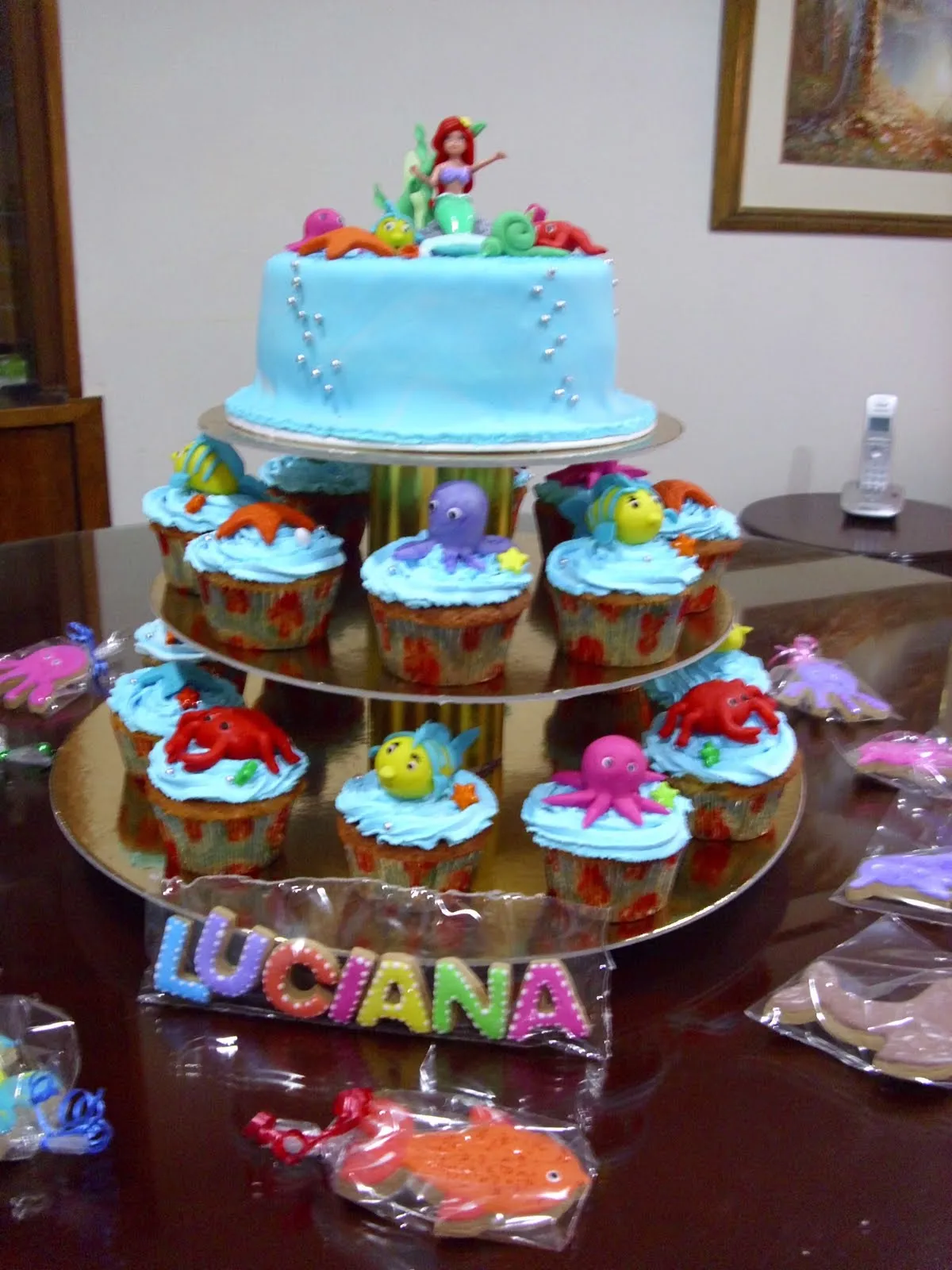 Tortas y Ponques Lucia: La Princesa Ariel ( Tortas y Ponques Lucia: La Princesa Ariel (