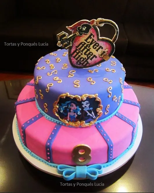 Tortas y Ponques Lucia: Torta y Galletas Ever After High