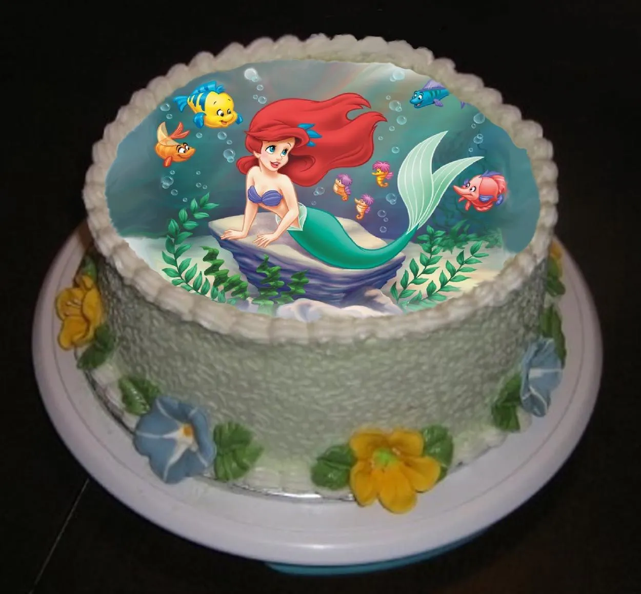 Tortas de la sirenita - Imagui