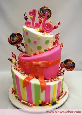 Tortas temáticas de 15 y 16