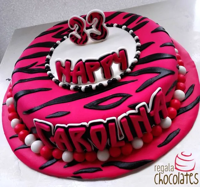 Tortas temáticas animal print | en Medellín | Regala Chocolates