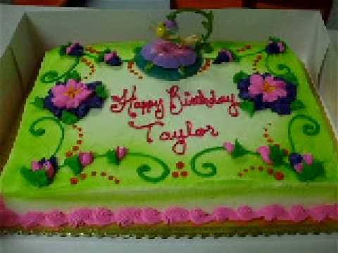 Tortas de Tinkerbell de crema - Imagui