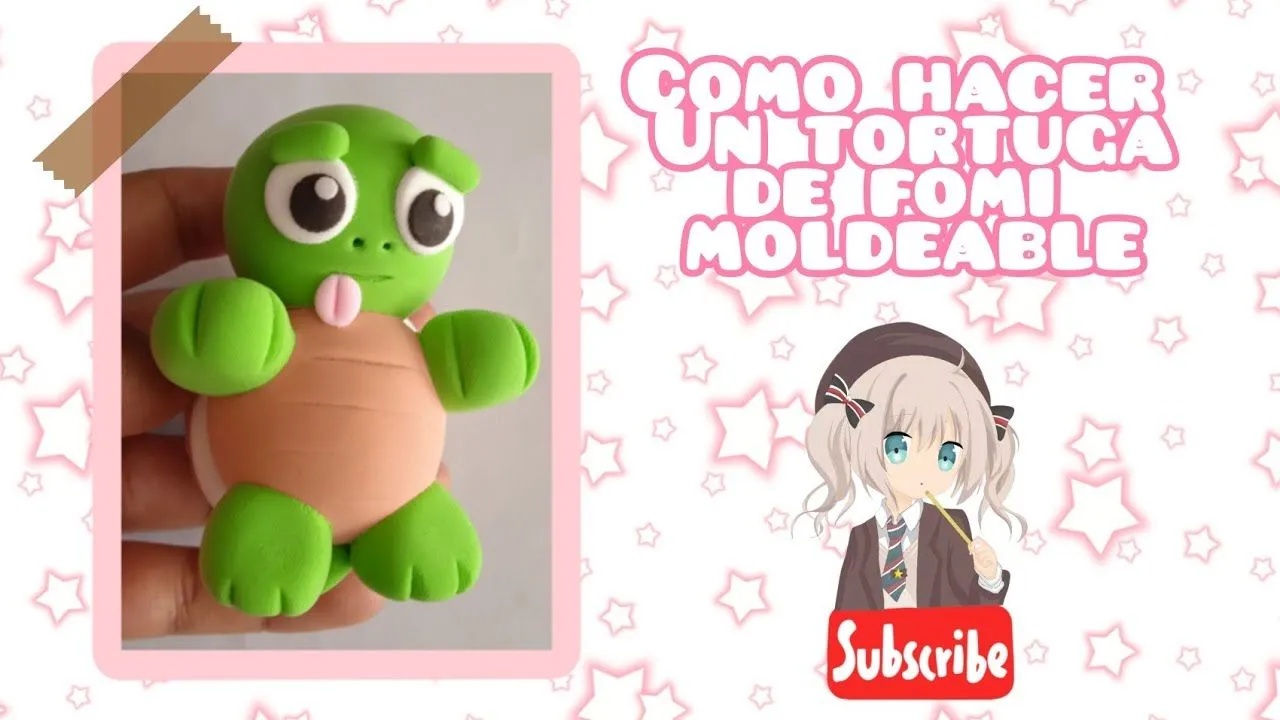 como hacer un tortuga de fomi moldeable - YouTube como hacer un tortuga de fomi moldeable - YouTube