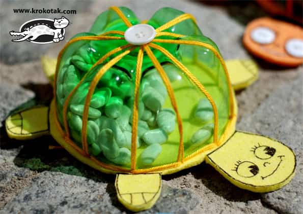 Hacer tortugas con botellas de plástico recicladas | Ayuda para ... Hacer tortugas con botellas de plástico recicladas | Ayuda para ...