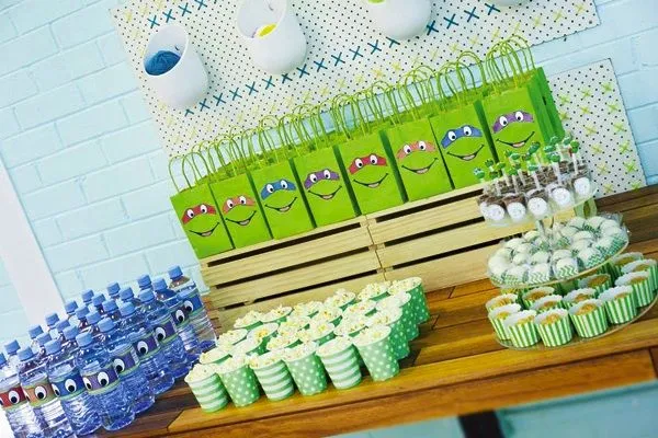 Tortugas ninja fiesta - Imagui