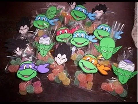 TORTUGAS NINJAS / Dulcero fácil y económico - YouTube TORTUGAS NINJAS / Dulcero fácil y económico - YouTube