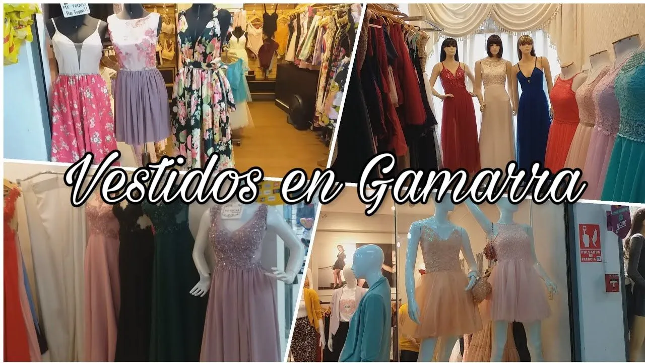 TOUR GAMARRA VESTIDOS DE PROMOCIÓN Y GRADUACIÓN - YouTube