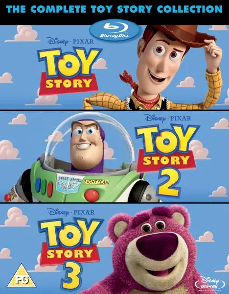 Toy Story 1, 2 and 3 - Triple Pack (Plus Bonus Disc) Blu-ray | Zavvi.