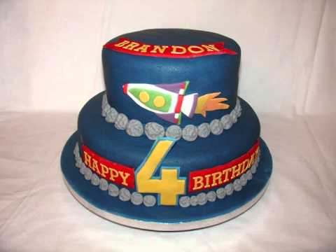 Toy Story Buzz Lightyear Fondant Cake - YouTube
