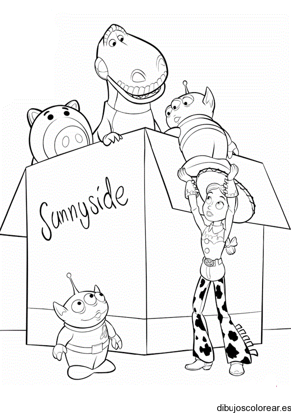 Toy Story | Dibujos para Colorear