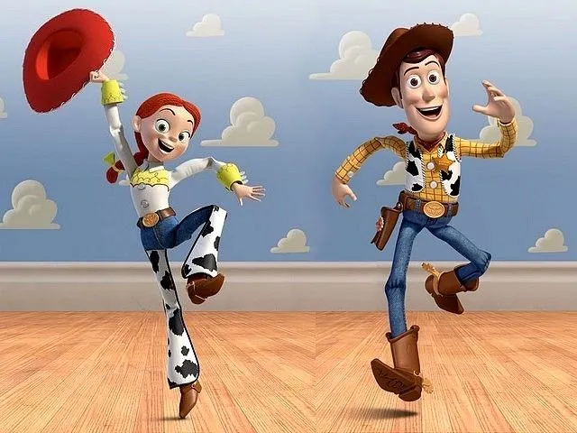 Toy Story 3 Jessie and Woody Wallpaper - Puzzles-Games.eu ...
