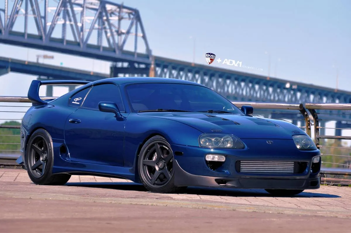 Toyota Supra Looks Mean on ADV.1 Wheels [Photo Gallery]