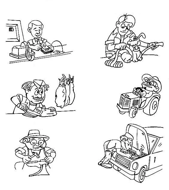 Dia del trabajador para colorear