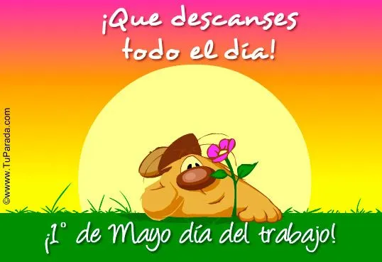 Día del trabajo, Día del trabajo, tarjetas