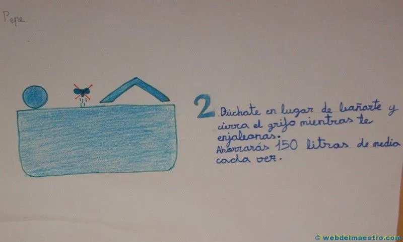 Trabajos de nuestro colegio sobre el uso racional del agua. - Web ... Trabajos de nuestro colegio sobre el uso racional del agua. - Web ...