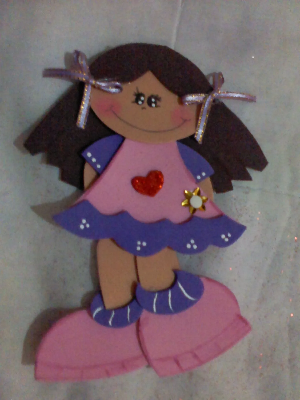 Trabajos En Goma Eva.: Fofuchas Planas..!