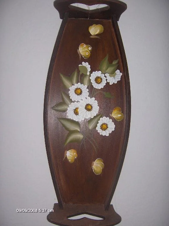 Decorar gatos de madera con puntillismo - Imagui