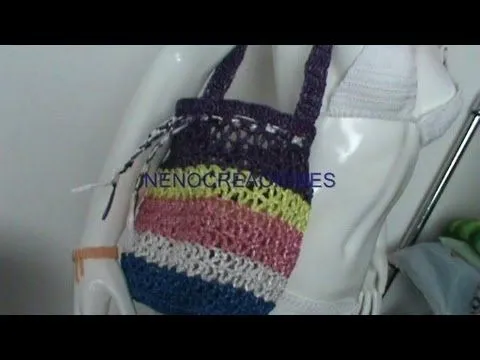 PARTE 2 BOLSA TEJIDA CON RAFIA GANCHILLO CROCHET - YouTube PARTE 2 BOLSA TEJIDA CON RAFIA GANCHILLO CROCHET - YouTube