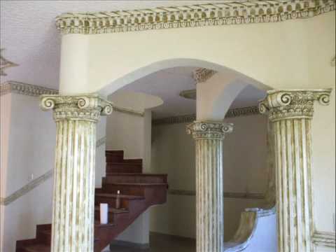 trabajos de yeso - YouTube
