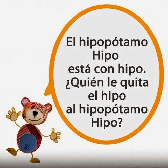 trabalenguas-de-animales-hipopotamo | Material Para Primero