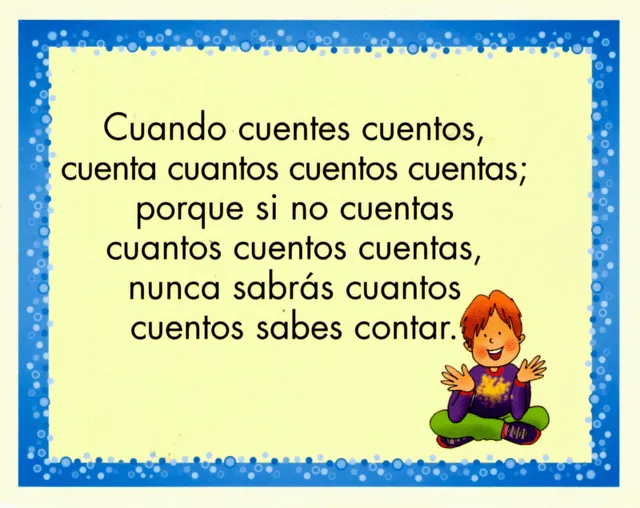 Trabalenguas en Dibujos para Niños | Trabalenguas para Niños Trabalenguas en Dibujos para Niños | Trabalenguas para Niños