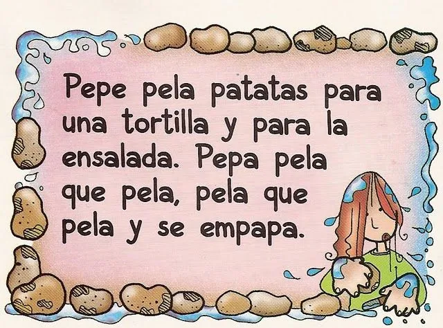 Trabalenguas en Dibujos para Niños | Trabalenguas para Niños Trabalenguas en Dibujos para Niños | Trabalenguas para Niños