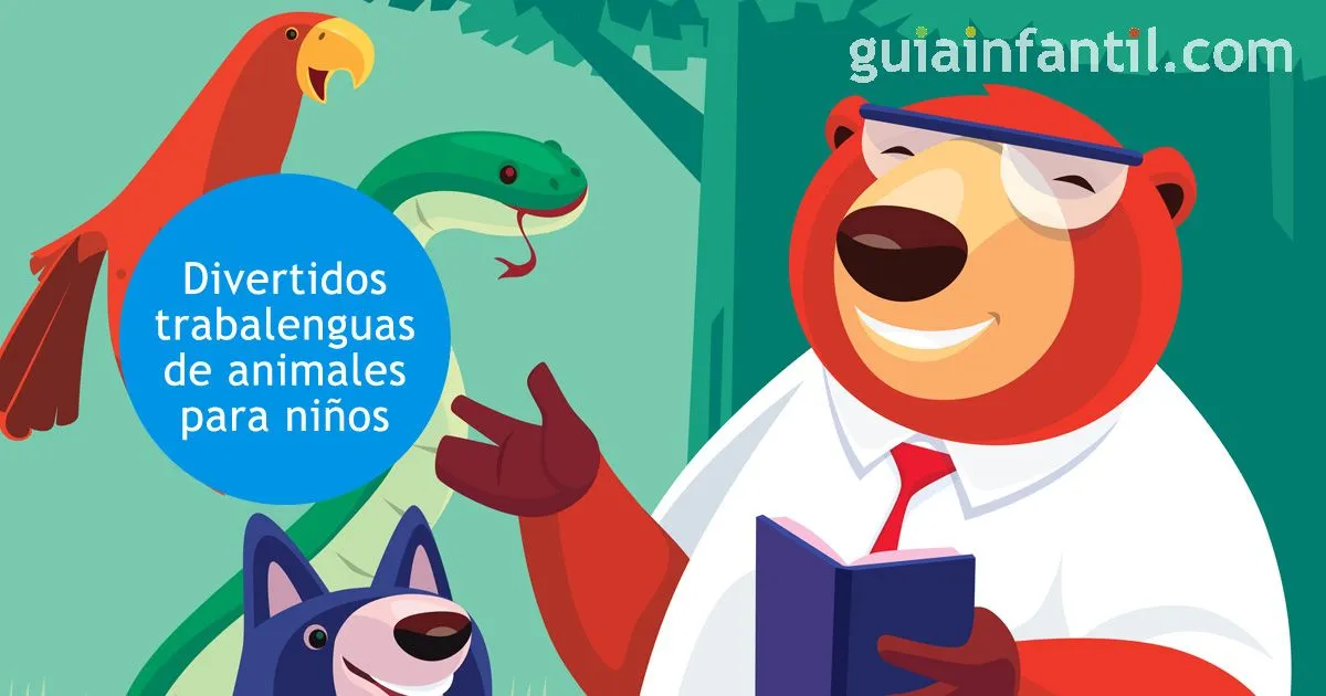 Trabalenguas para niños sobre animales