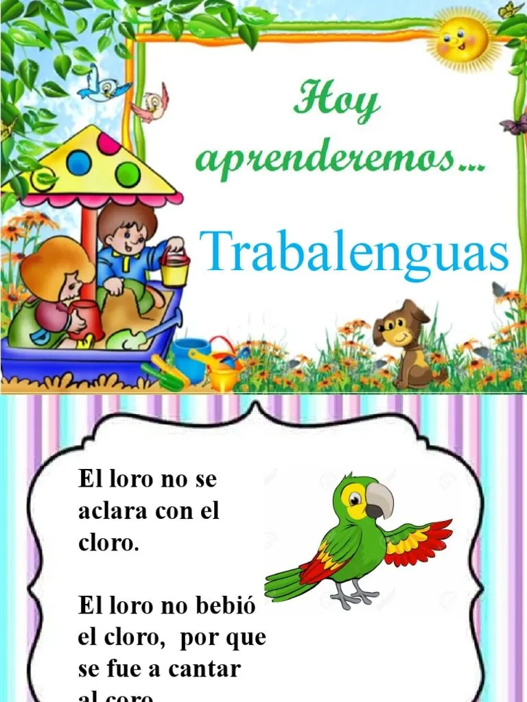 TRABALENGUAS | PDF